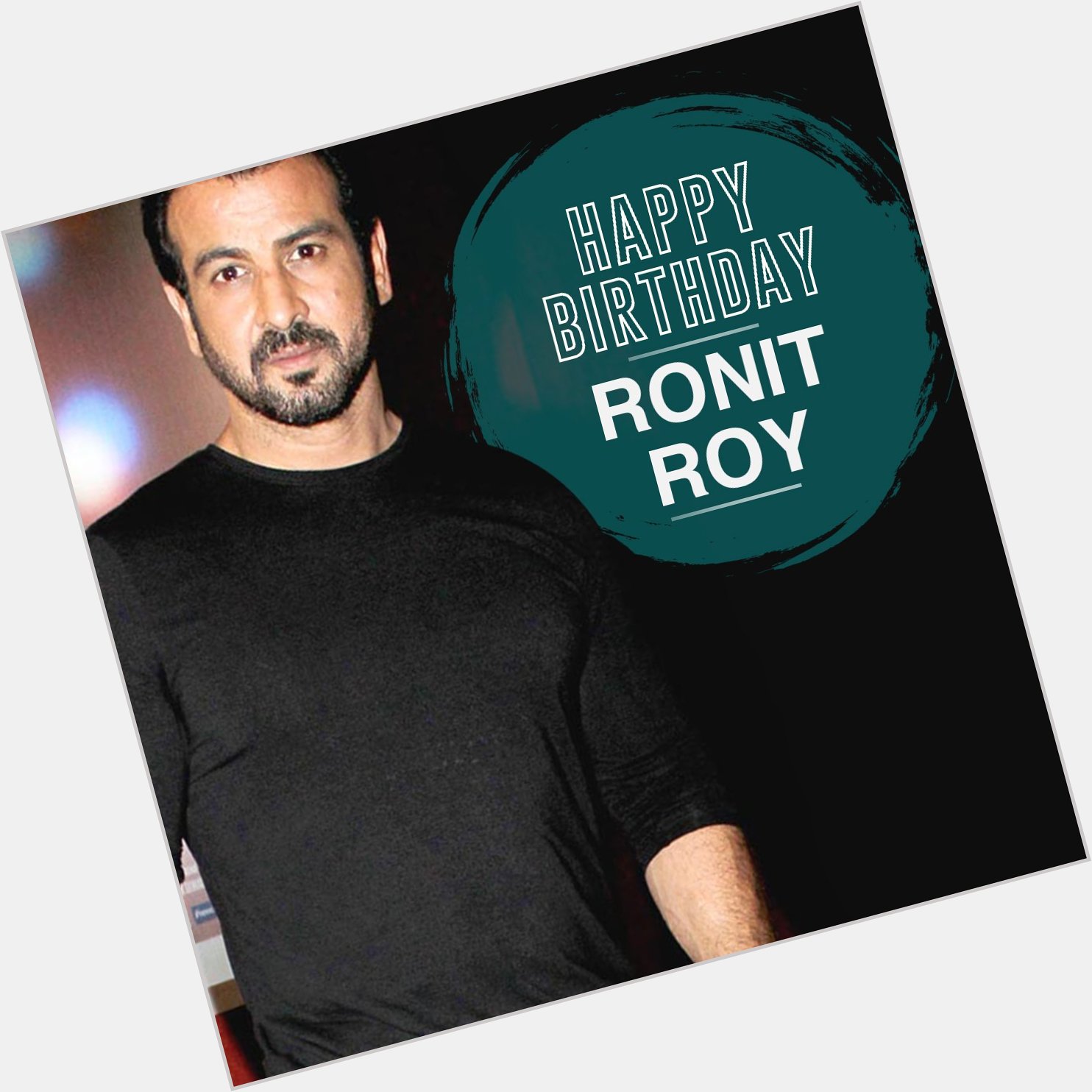 Here\s wishing the versatile actor, Ronit Roy, a very happy birthday!   