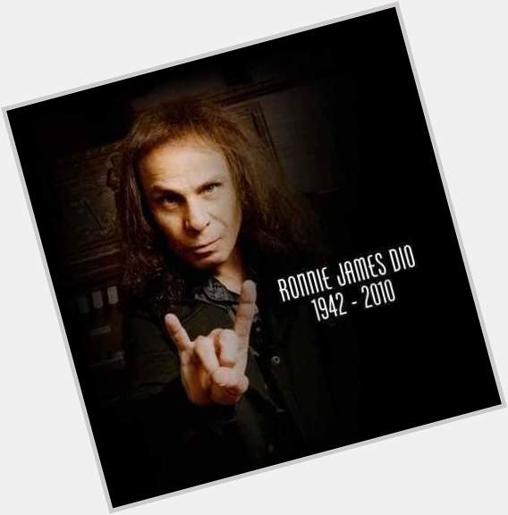 Today we remember the life and music of Ronnie James Dio   Happy 75th birthday  \\m/ 