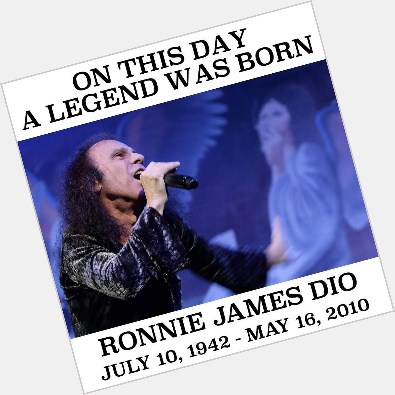 Happy Birthday Ronnie James Dio!!! 