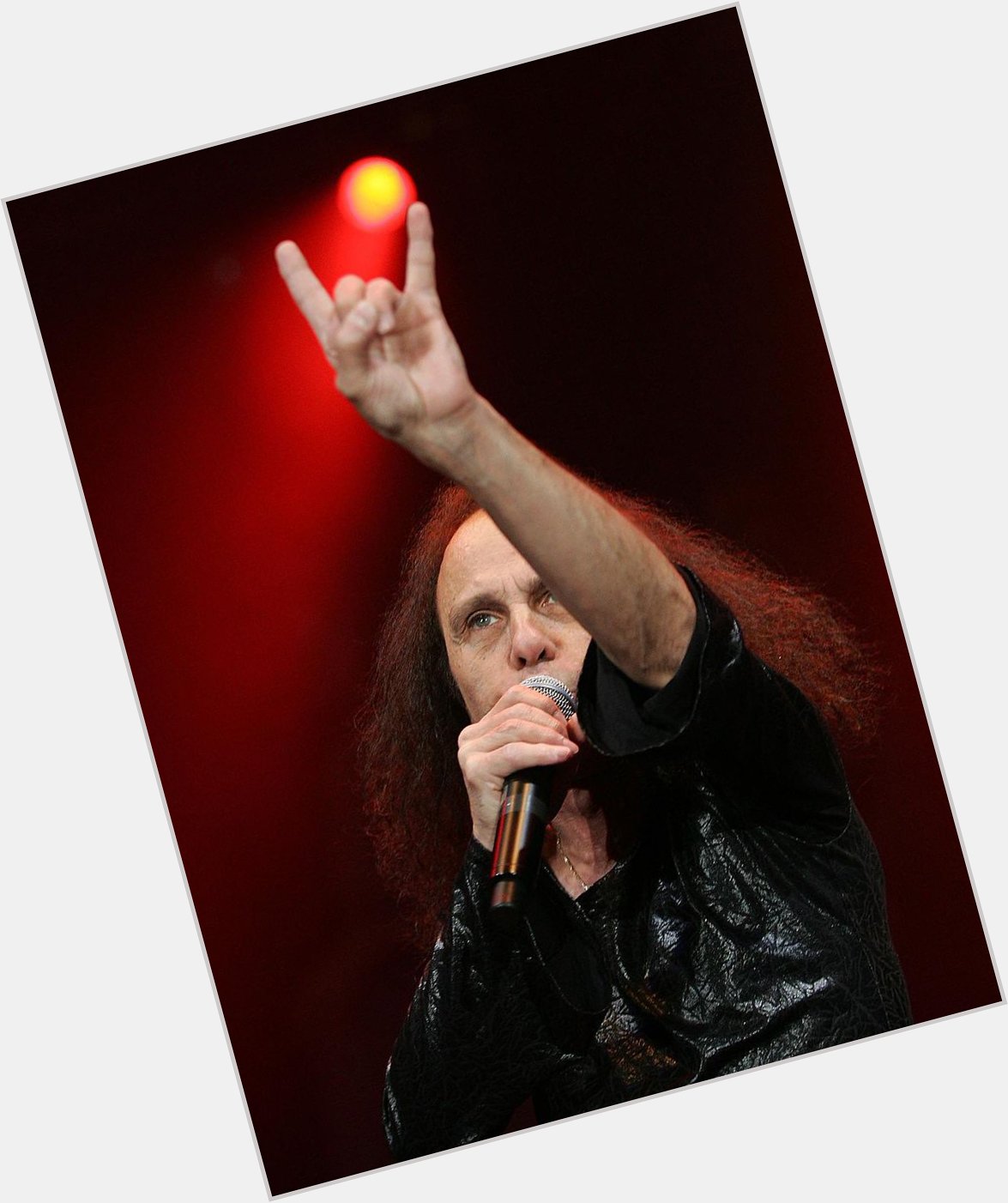 Happy birthday to the holy one. Ronnie James Dio.  