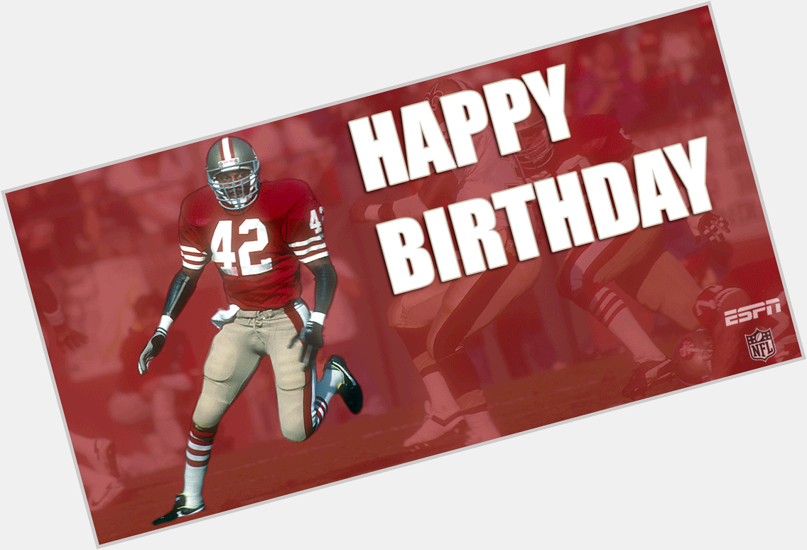 Happy 56th birthday to Ronnie Lott, one of the hardest hitting defensive backs in NFL history. 