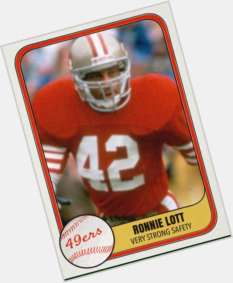Happy 56th birthday to Ronnie Lott. May have been the hardest hitter in the NFL. 