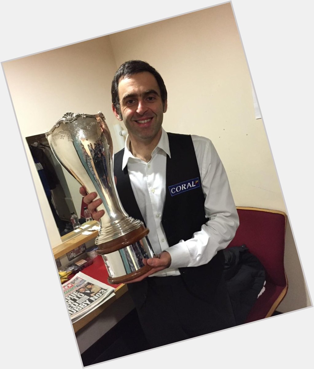 Happy Birthday to the Rocket Ronnie O\Sullivan. The legend turns 40 today!   