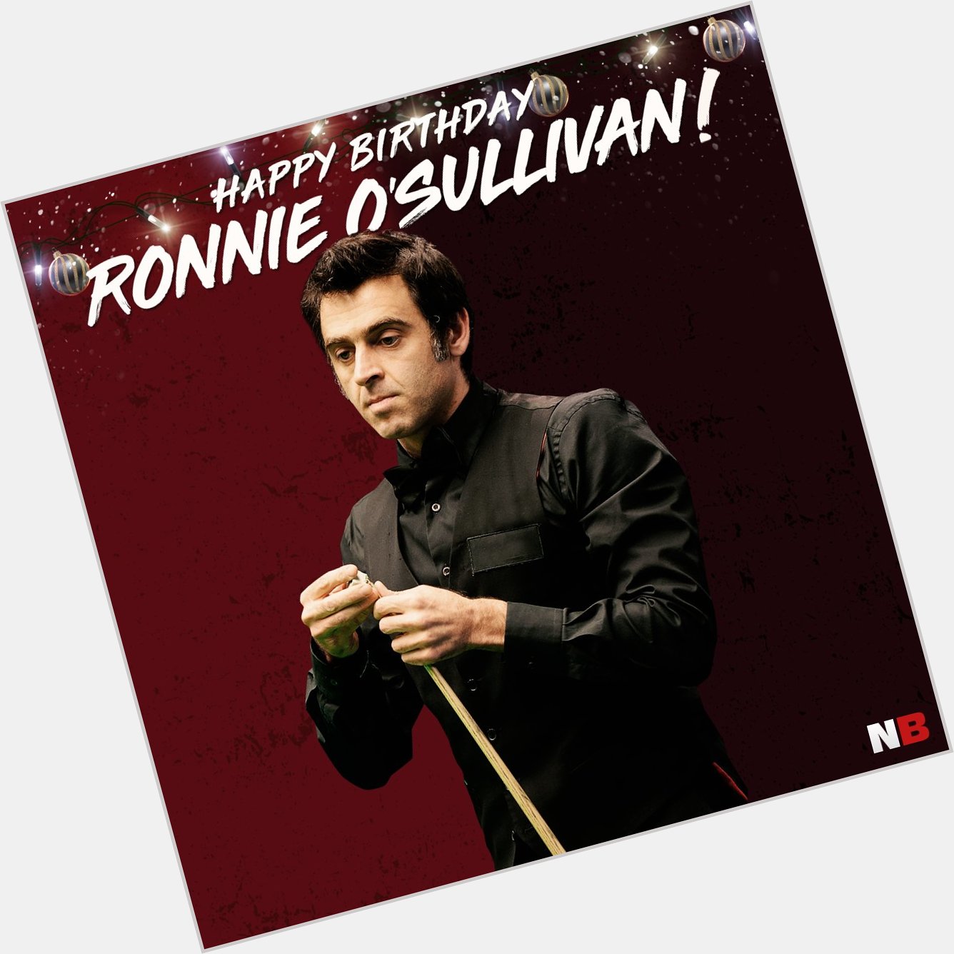  Happy Birthday Ronnie O\Sullivan  A genius of the snooker table! 