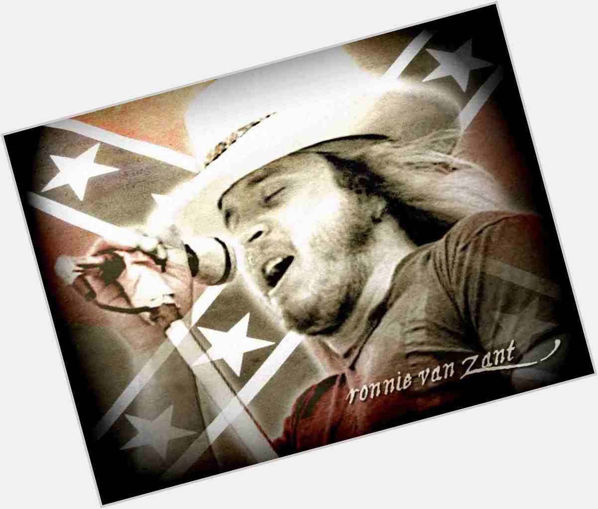 Happy birthday to the greatest lead singer there ever was, Mr. Ronnie Van Zant!! He would\ve been 67 today. 