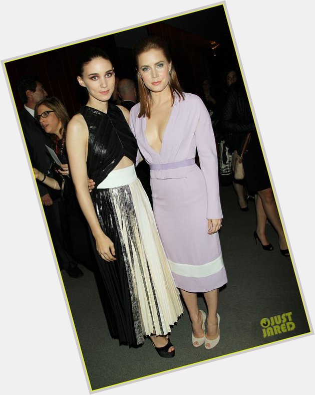 Happy Birthday Rooney Mara. Here she is with Amy Adams. They starred together in HER (2013) 