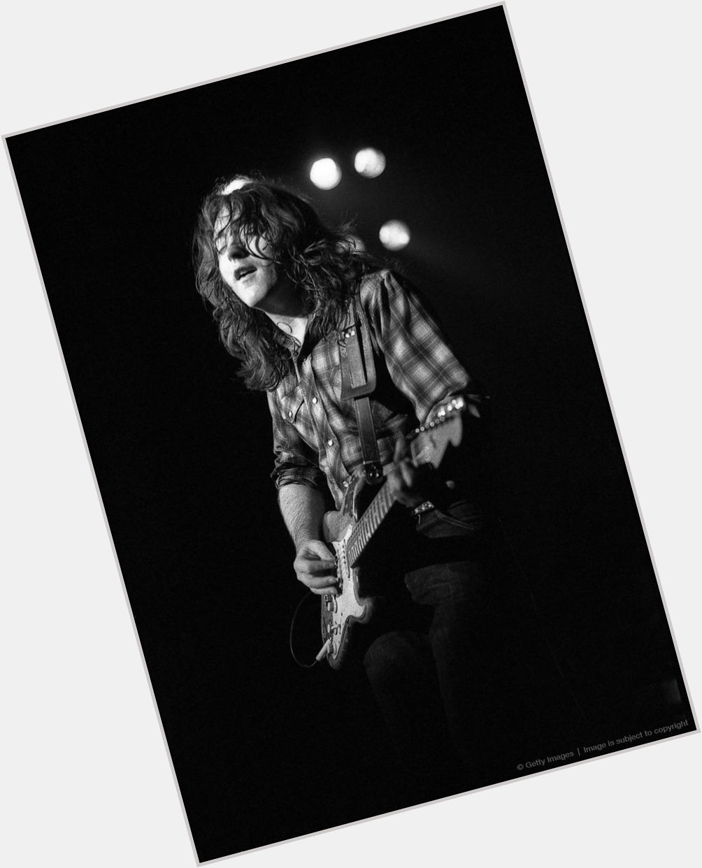 Rory Gallagher, the irish bluesman.
Happy 70th birthday up there! 