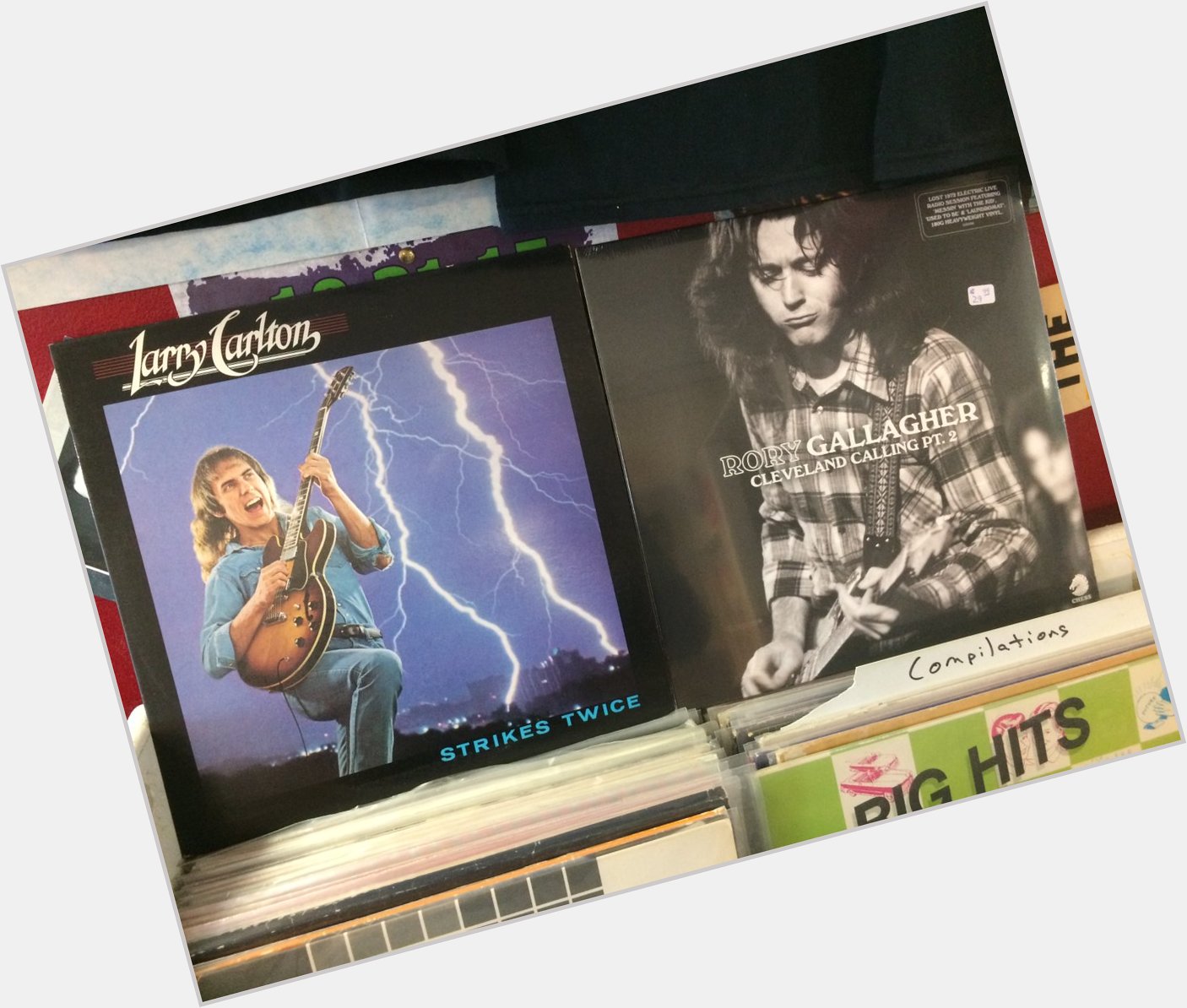Happy Birthday to Larry Carlton & the late Rory Gallagher 