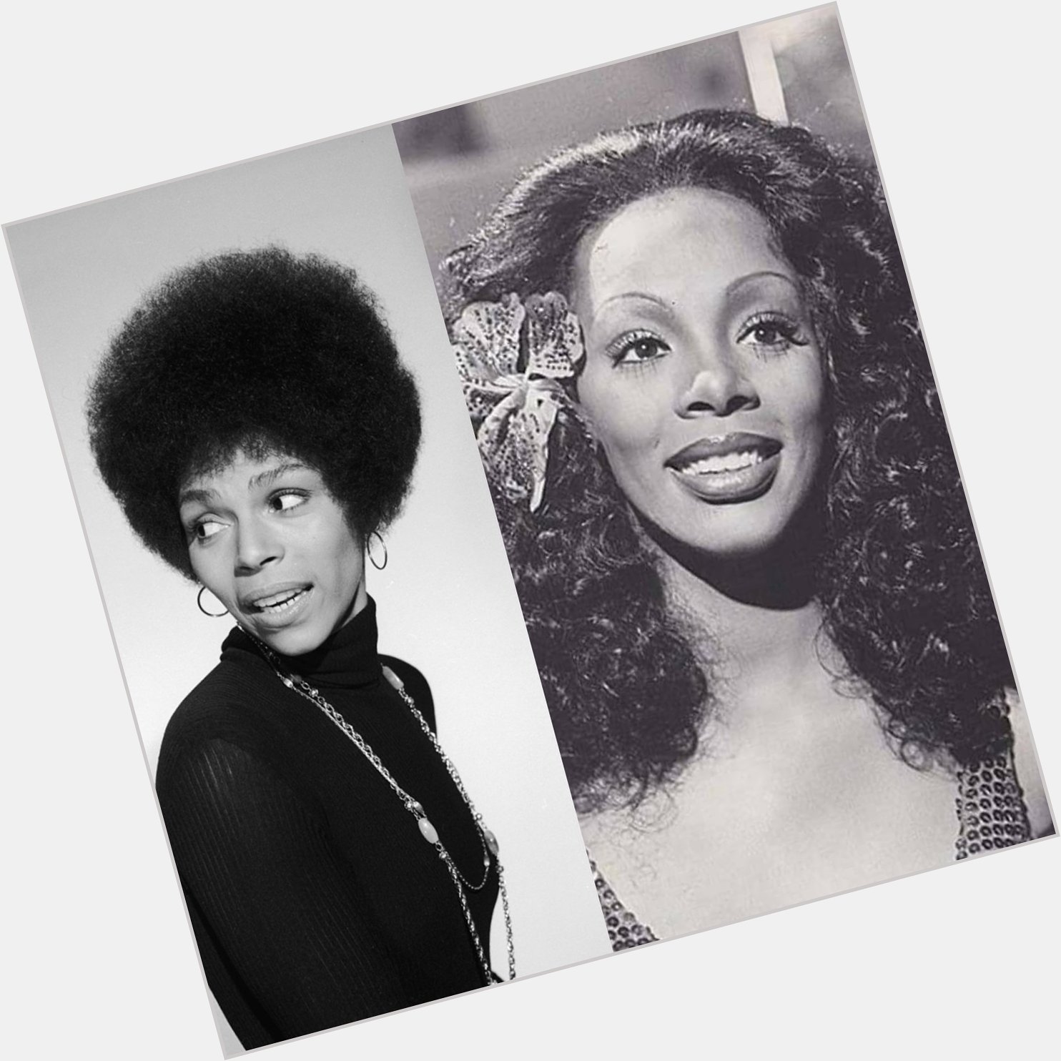 HAPPY BIRTHDAY!

- ROSALIND CASH
- DONNA SUMMER    