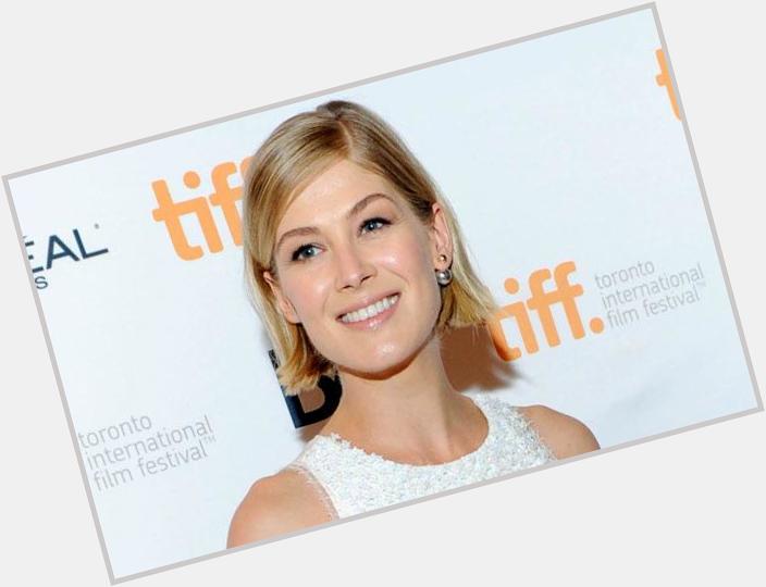 Happy birthday, Rosamund Pike!  The actress turns 36 today.  She had a breakout year with  