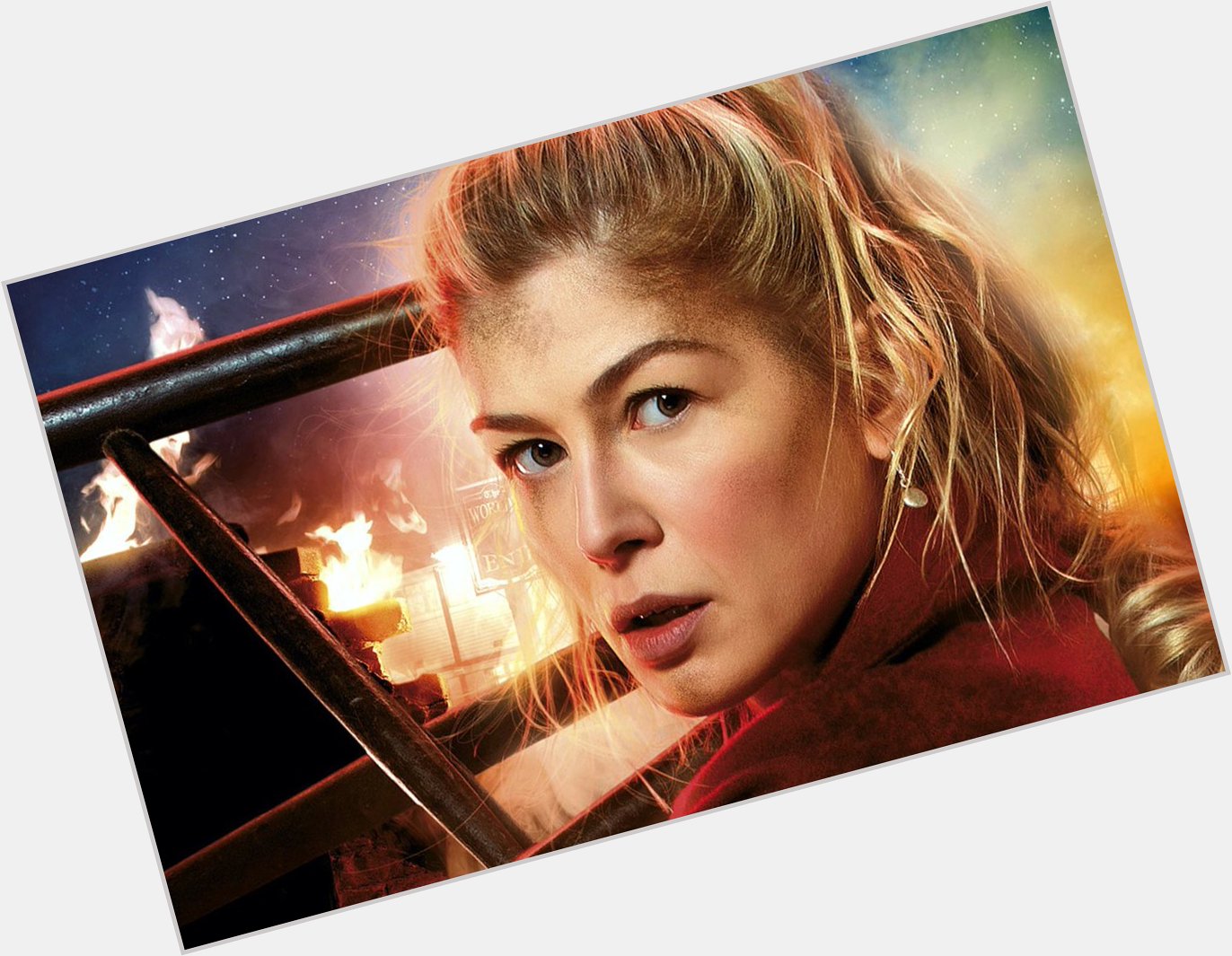 Happy 38th birthday to the beautiful and fierce Rosamund Pike. 