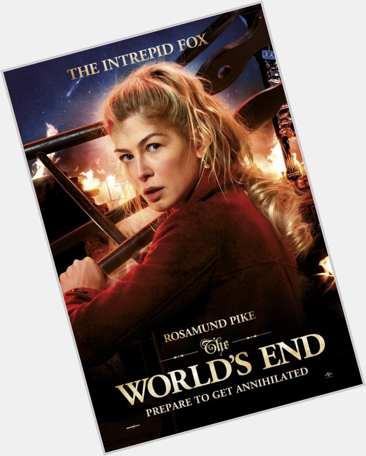 Happy Birthday to Rosamund Pike, who showed off all her strengths in 