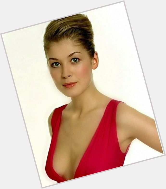 Happy Birthday English actress Rosamund Pike, now 44 years old. 