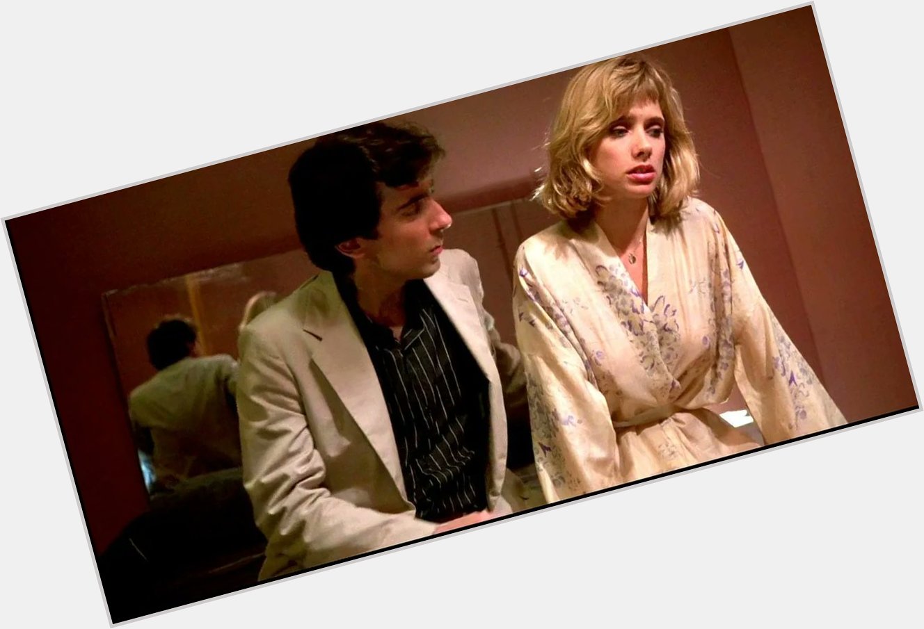 A very happy birthday to Rosanna Arquette. Pictured here with Griffin Dunne in After Hours, 1985. 