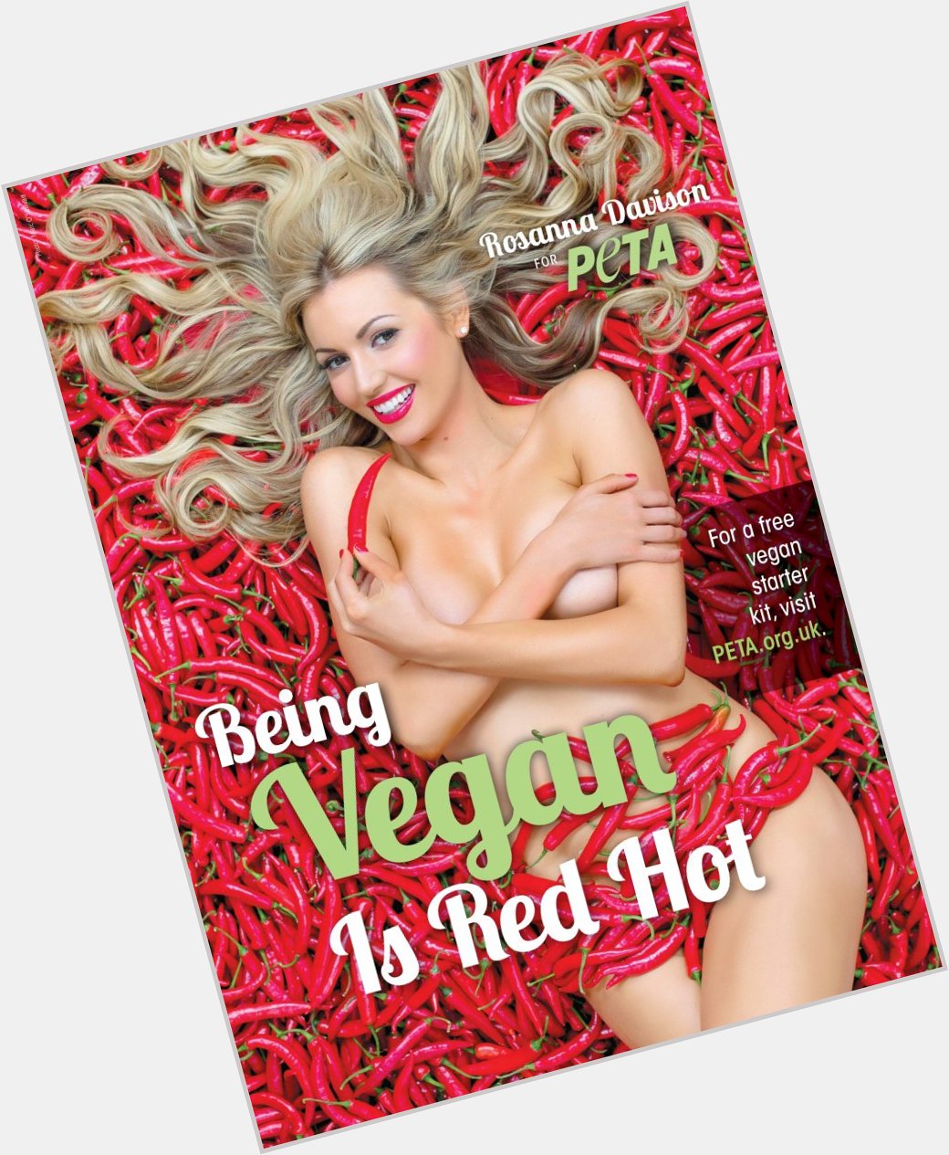 Happy birthday to the red hot vegan Thank you for leaving animals off your plate. 
