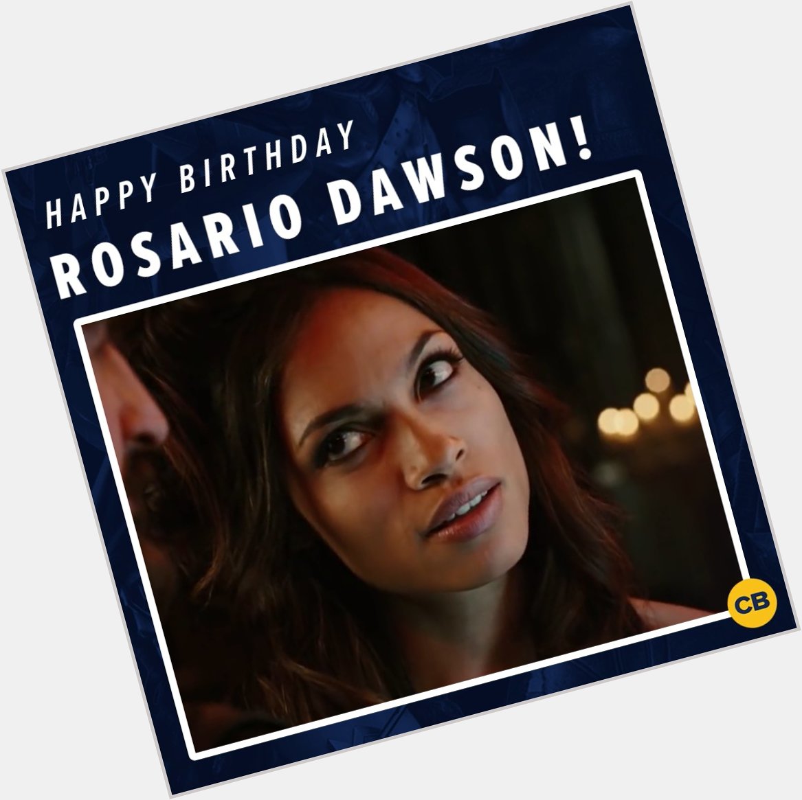 Happy birthday to The Defenders star, Rosario Dawson! 