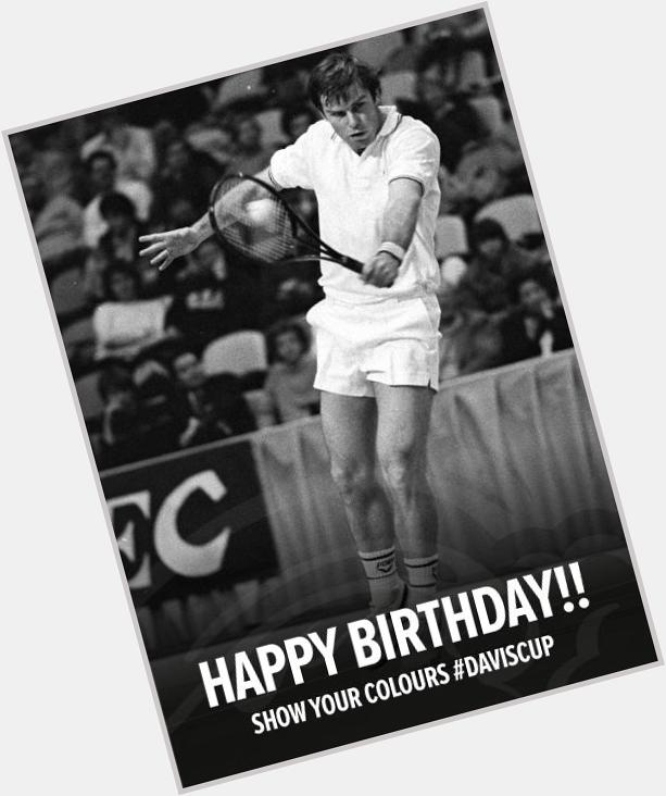 Happy Birthday to champion Roscoe Tanner. Roscoe was part of the USA team that lifted the title in 1981 