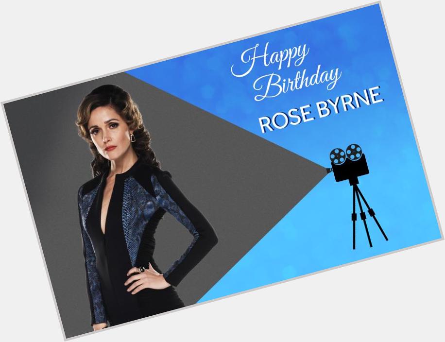 We wish the gorgeous Rose Byrne a very happy birthday. to wish her! 