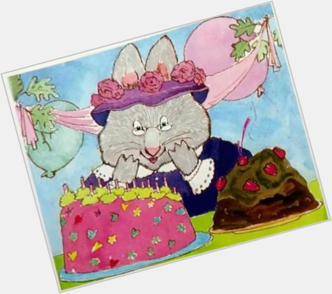 Happy birthday Have a bunny cake by Rosemary Wells to celebrate 