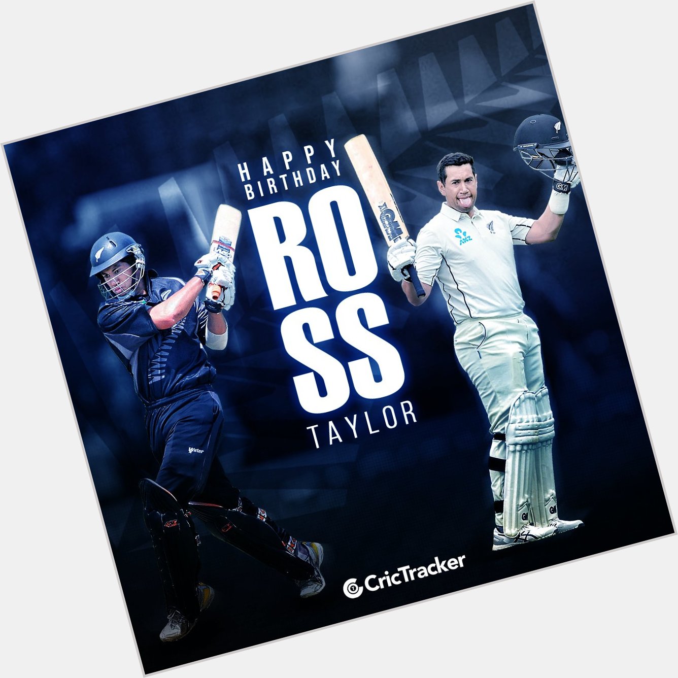 One of the legends of New Zealand cricket, wishing Ross Taylor a very happy birthday.  