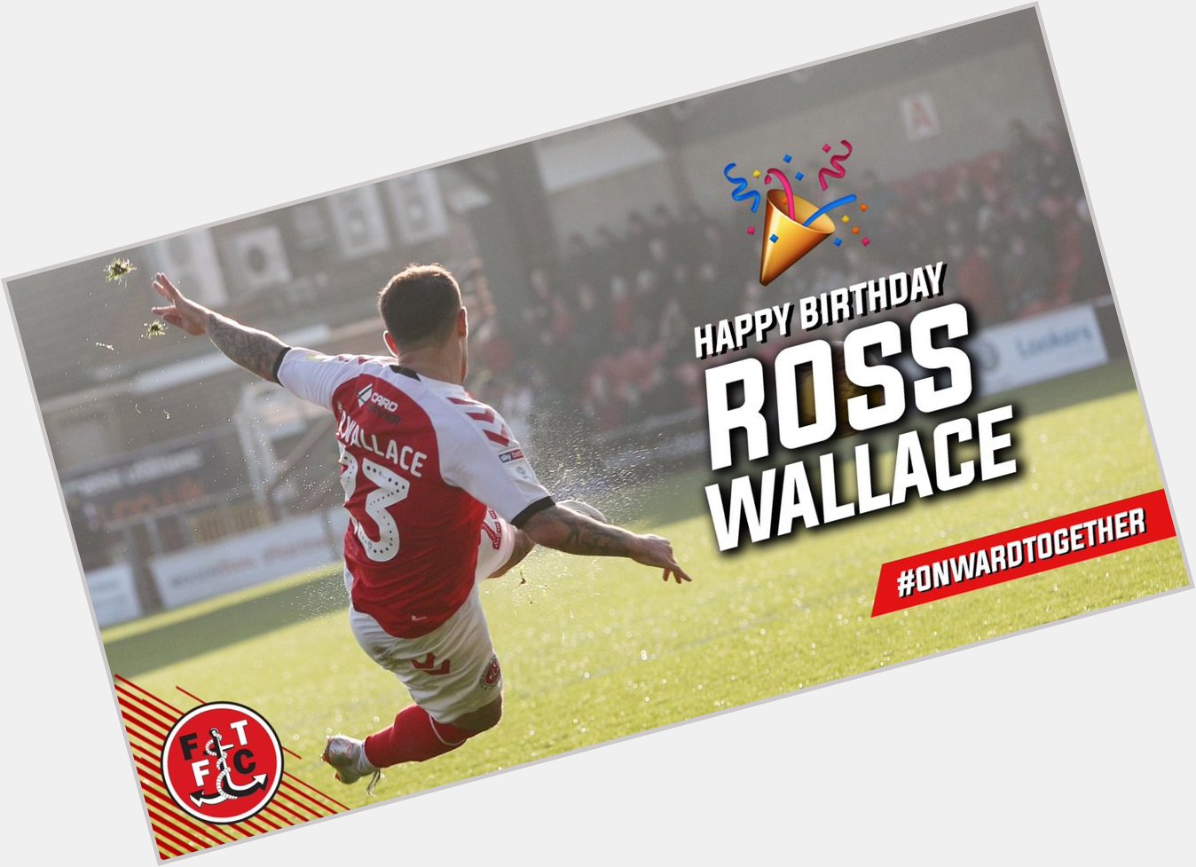 Happy birthday, Ross Wallace!  