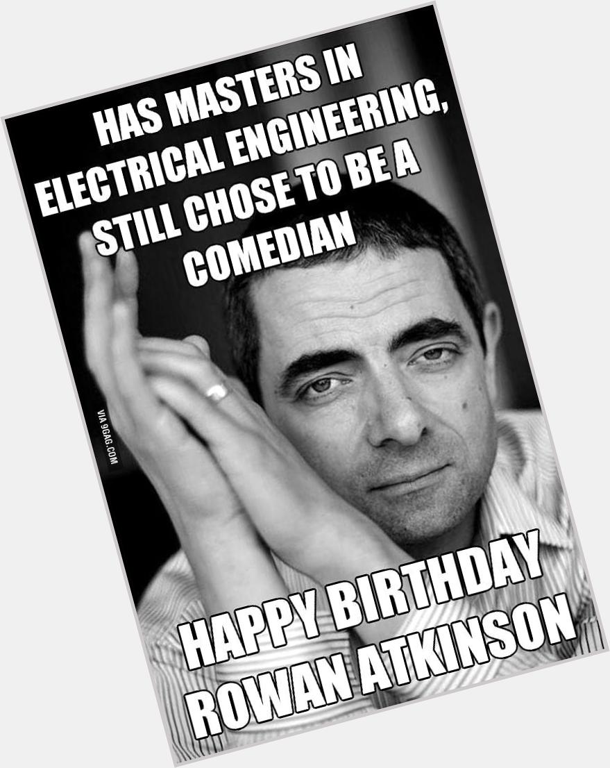 Happy 60th Birthday Rowan Atkinson aka Mr Bean..   