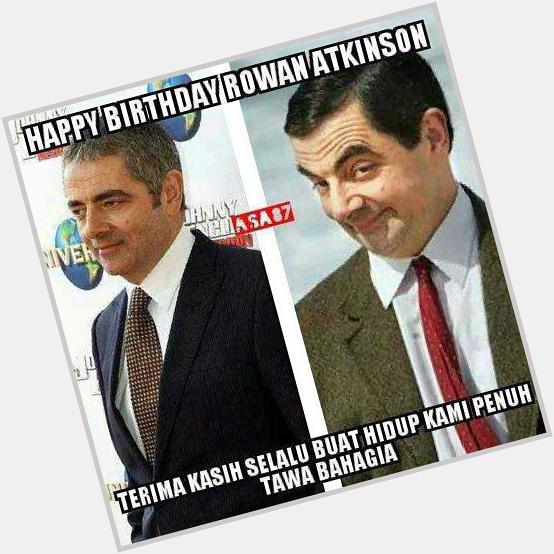 Dia ulang tahun? Happy birthday Rowan Atkinson :) 