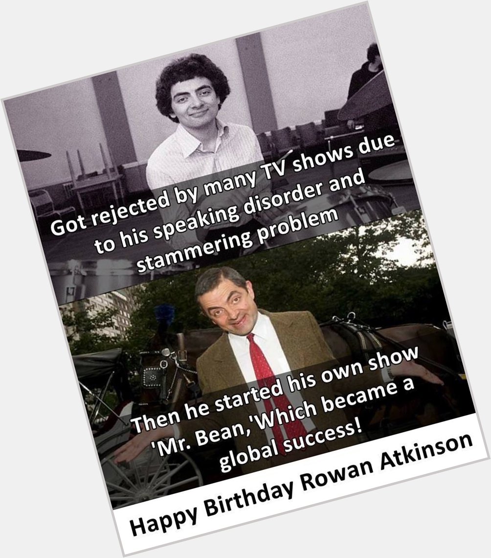 Happy belated birthday, Rowan Atkinson! Gotta love Mr. Bean! 