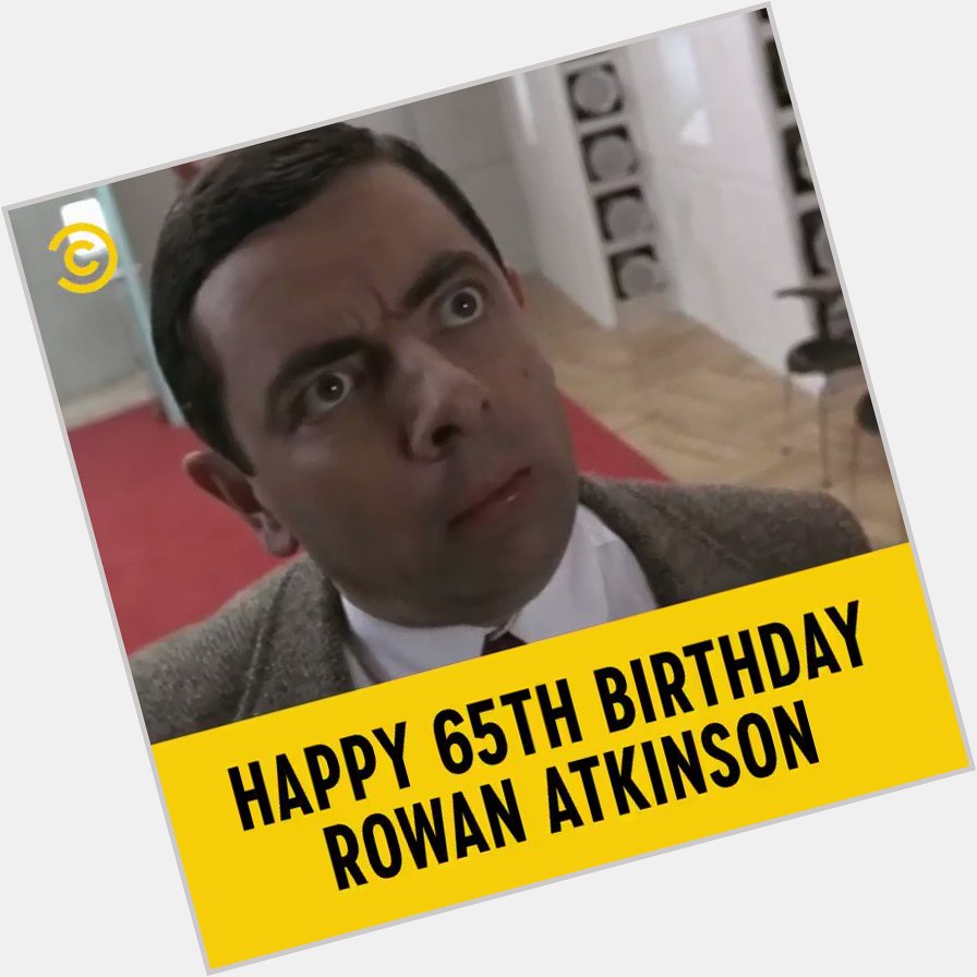 Happy Birthday to one of the true icons of British comedy, Rowan Atkinson 