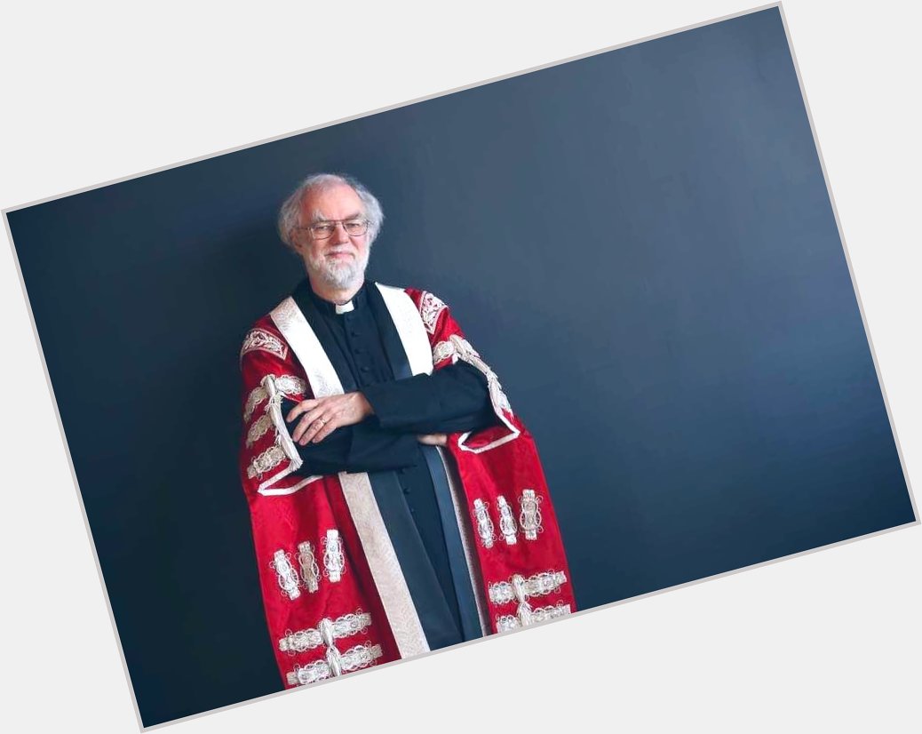 Happy 70th birthday Rowan Williams, looking fine in his robes as the Chancellor of the University of South Wales 