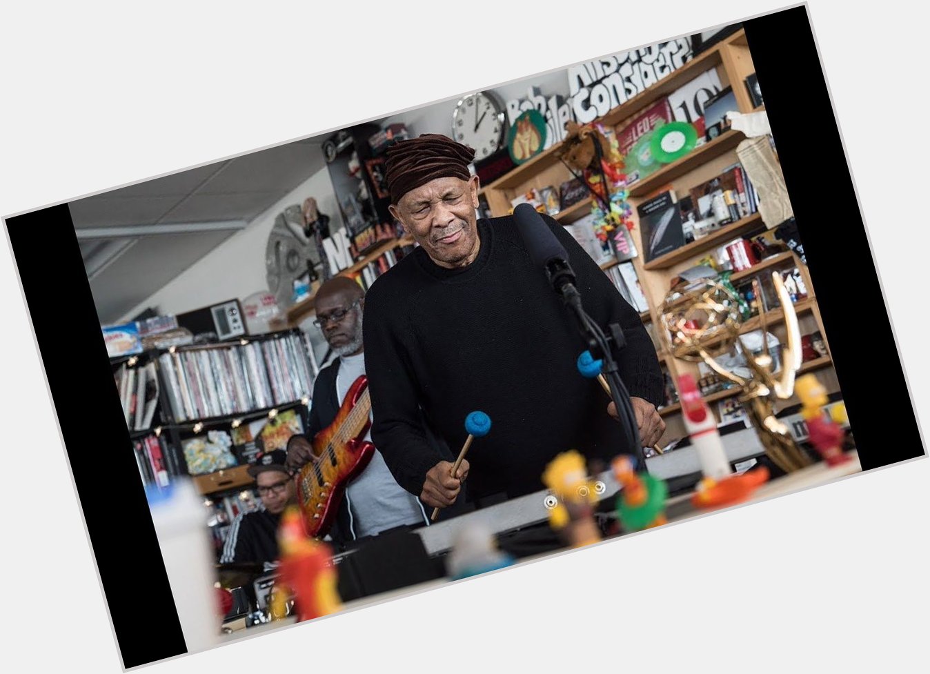 Happy Birthday, Roy Ayers!  Here is his Tiny Desk concert from 