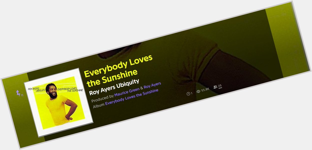 \"Roy Ayers Ubiquity Everybody Loves the Sunshine\" | Happy Birthday Mr. Ayers  