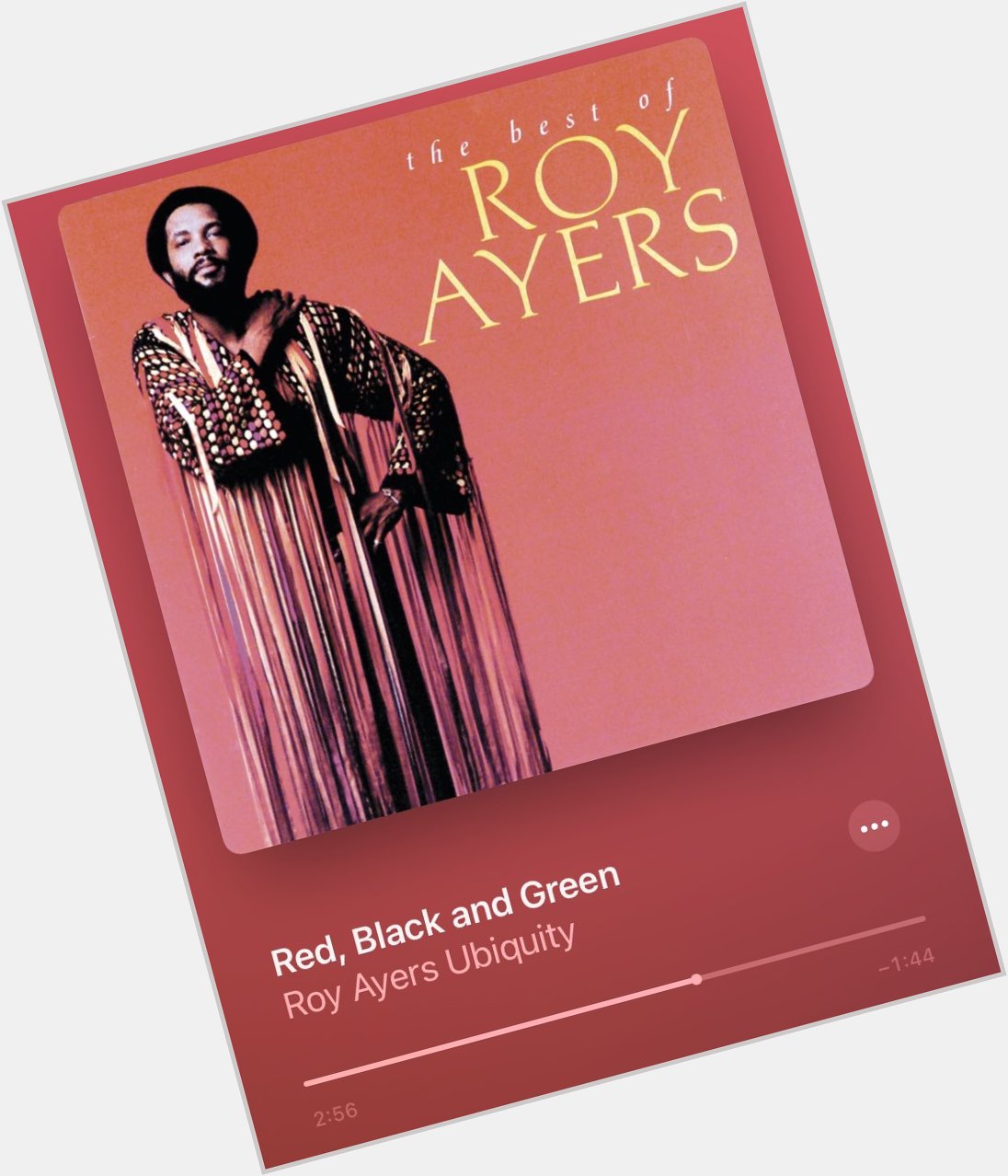   I play this once a week! Happy Birthday Roy Ayers! Poo Poo La La is also a fav 