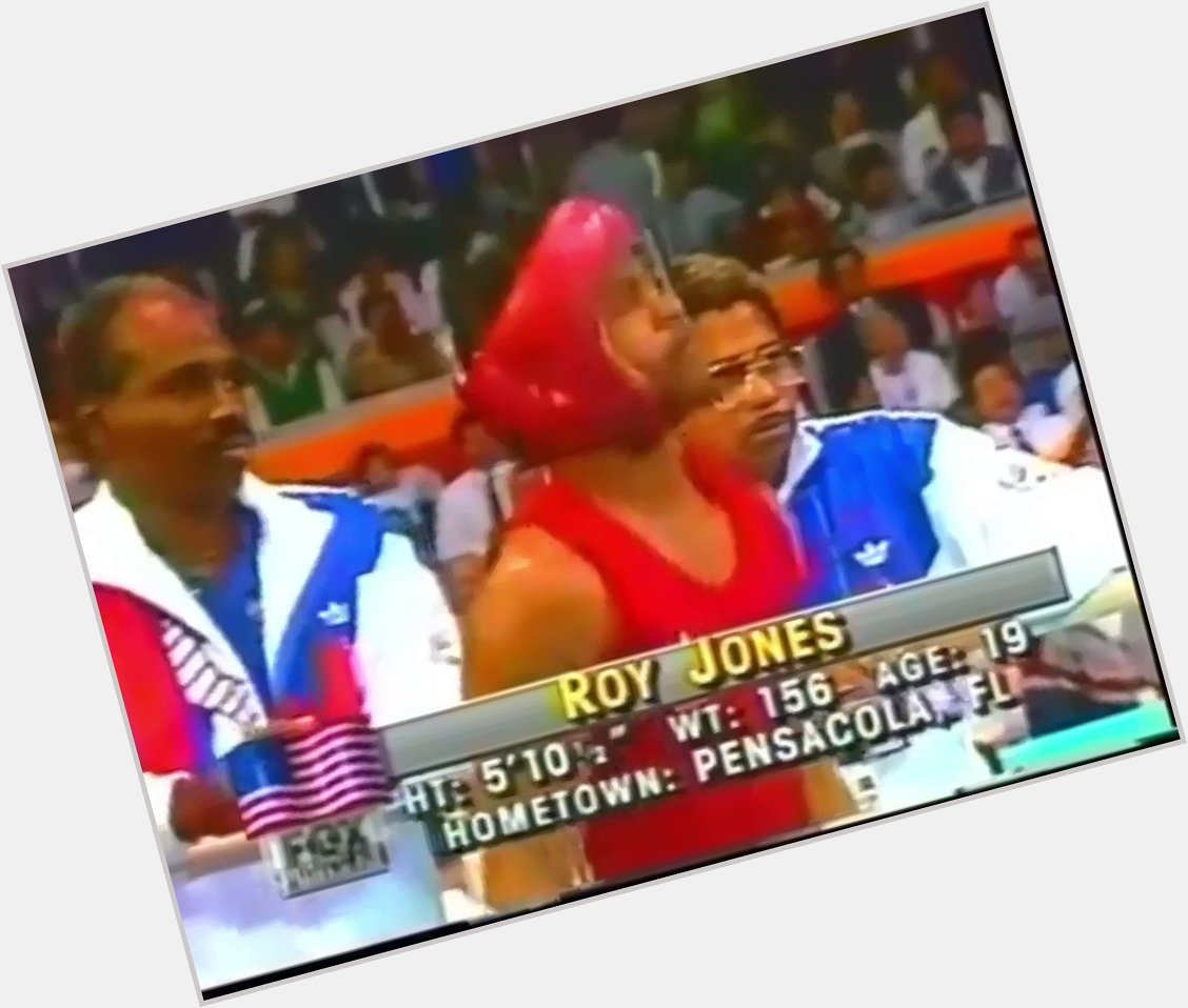 Happy birthday Roy Jones Jr. You was robbed! 