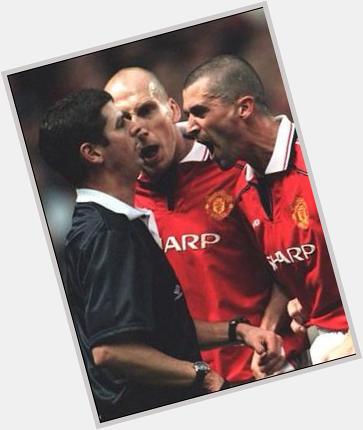 Happy birthday Roy Keane..however bitter he sounds these days his passion for the club is undeniable..legend 