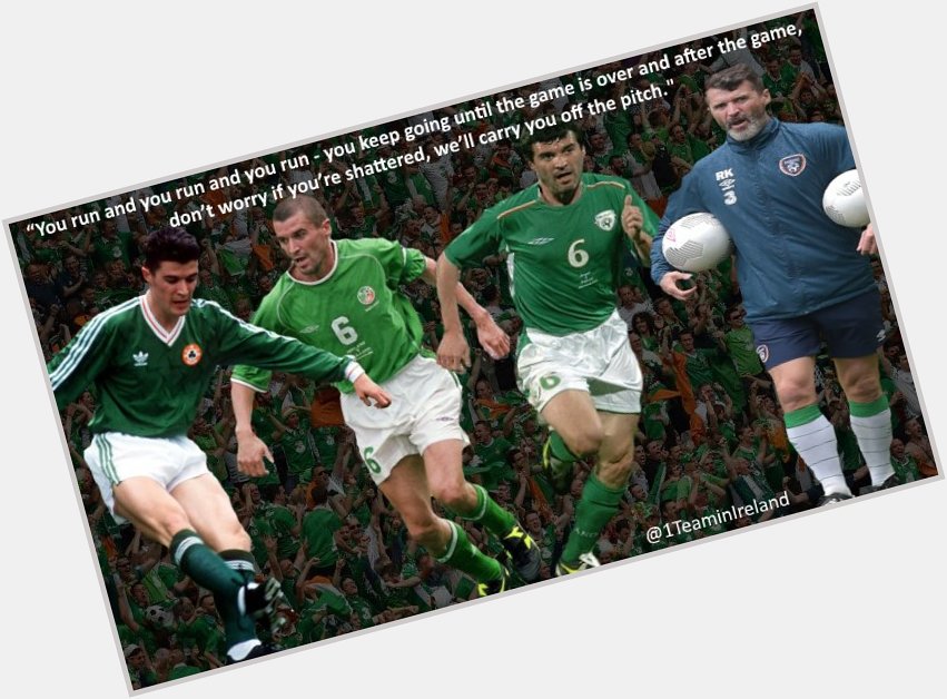 Happy 46th birthday Roy Keane.     