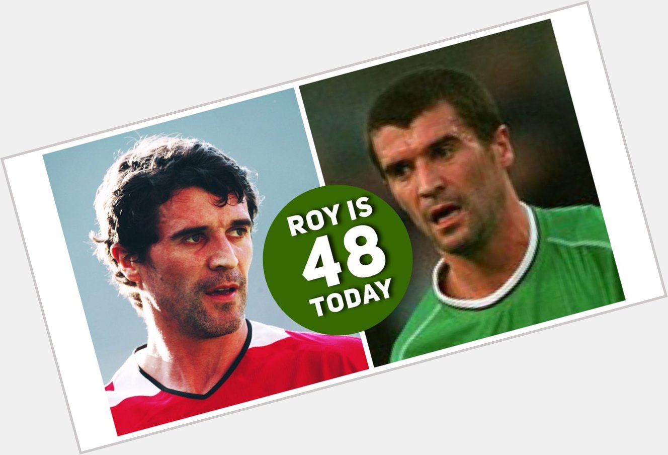 Happy Birthday Roy Keane Born 1971 in Cork thank you for all the joy, drama, and being a winner. 