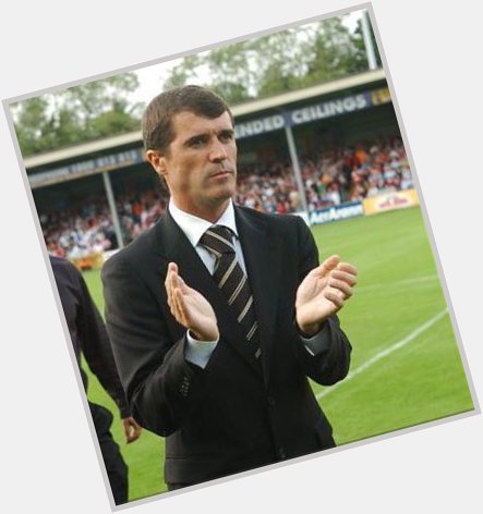 Happy Birthday to Roy Keane, this photo was taken at the high point of his managerial career 