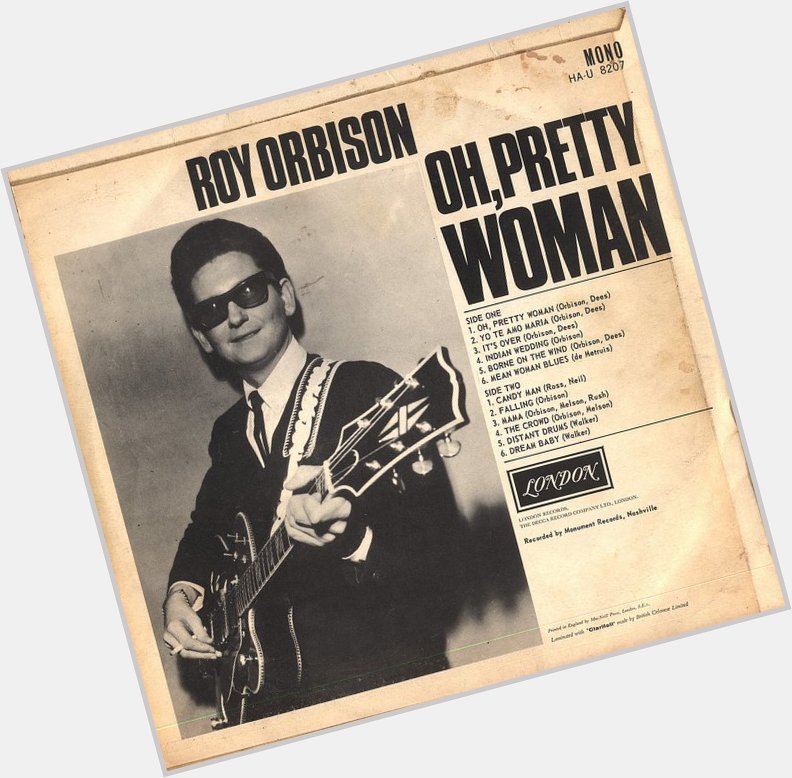 Happy birthday to rock star and Texas native Roy Orbison 