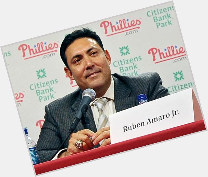 Happy 50th birthday GM Ruben Amaro Jr; sub OF 1992-93, 96-98. 