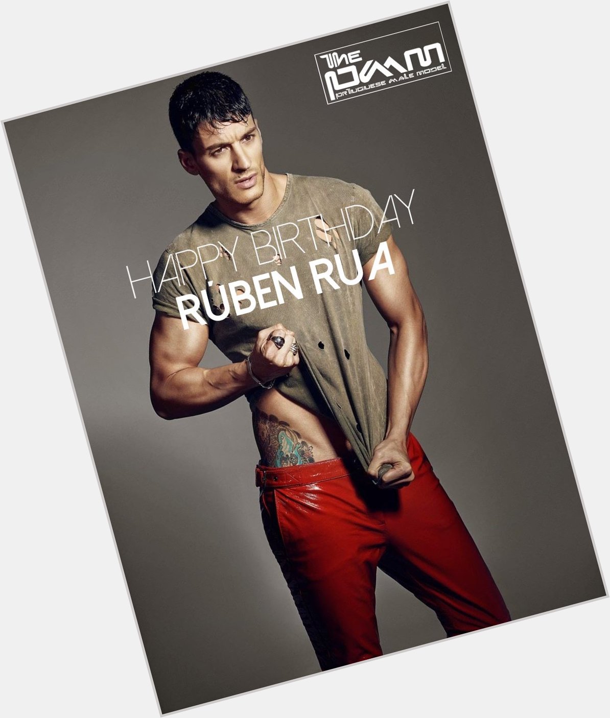 Happy Birthday Rúben Rua  