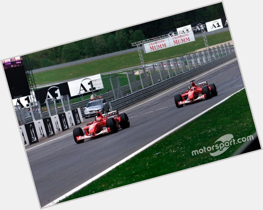 Rubens, let Michael pass. Team radio during the 2002 Austrian GP. Happy birthday to Rubens Barrichello. 
