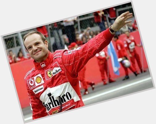 Happy Birthday to legend Rubens Barrichello! 
