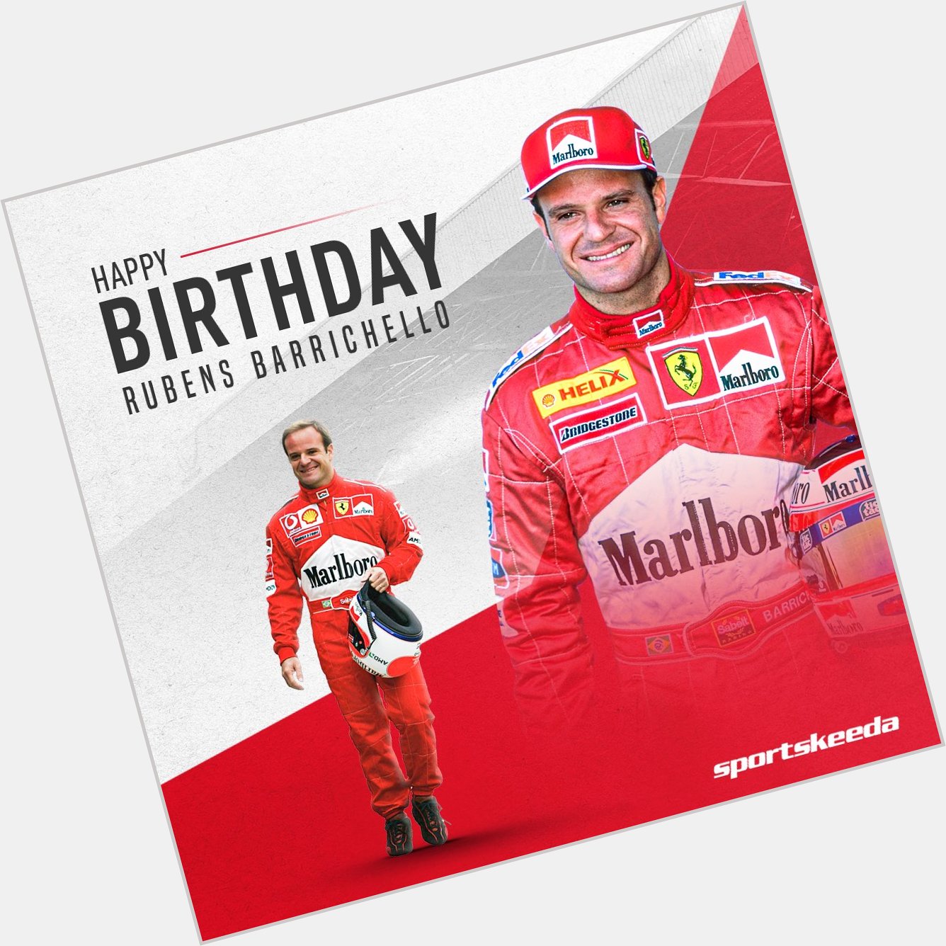 Rubens Barrichello turns 5  1  today, wishing him a happy birthday!   