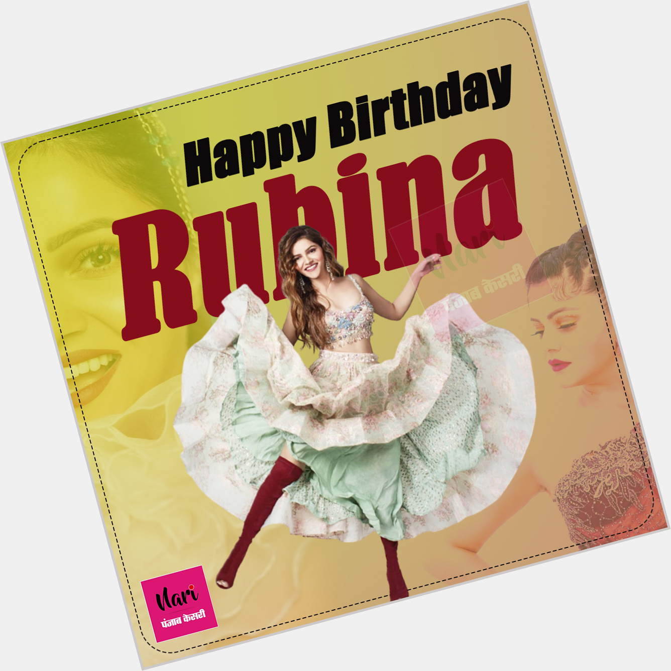Happy Birthday Rubina Dilaik     