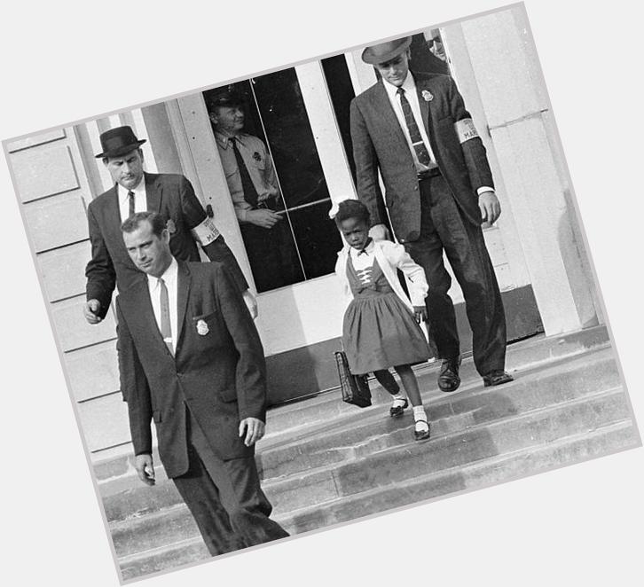 Happy 61st birthday to Ruby Bridges, who became a civil rights heroine at age 6! A true study in courage. 