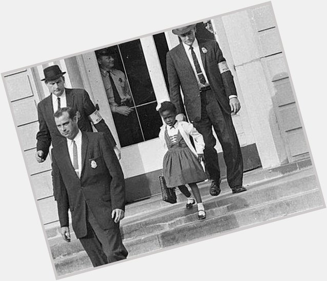 Happy birthday Miss Ruby Bridges. 
Thank you for everything you have gone through. 