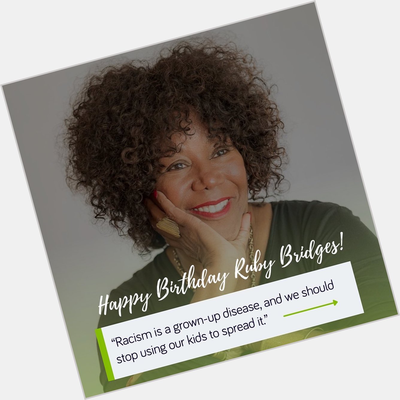 Happy 68th Birthday Ruby Bridges! 