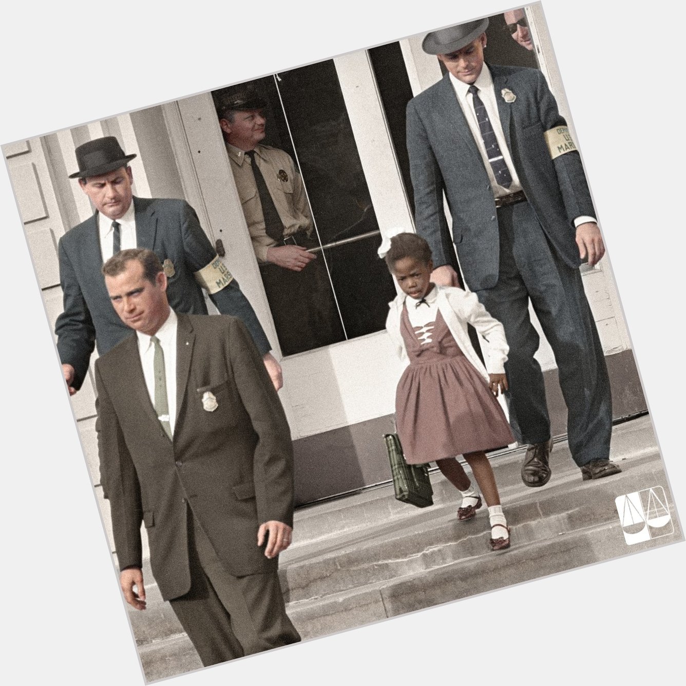 Happy birthday, Ruby Bridges. May we all find the same strength and bravery when history is watching. 