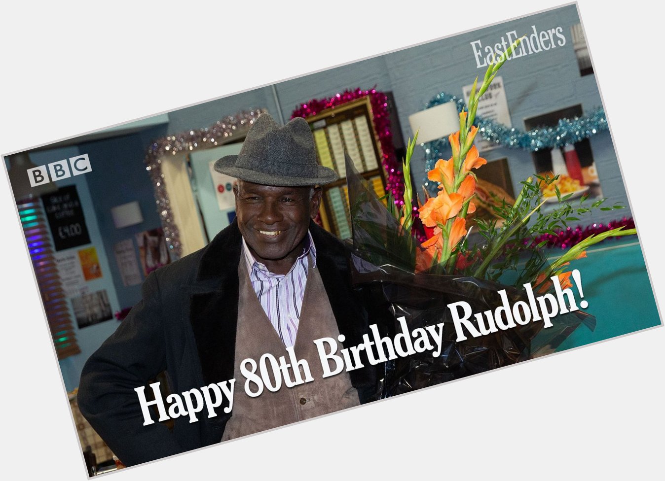 Happy 80th Birthday to the one and only, Rudolph Walker. With love from us all at Yeah Man! 